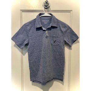 Náutica Blue Polo Shirt Medium 10/12